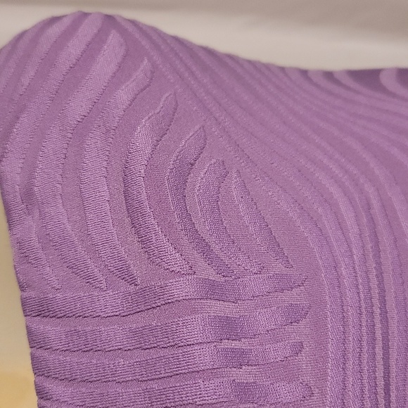 Love & Sports Violet Velour Body Suit - Picture 2 of 5